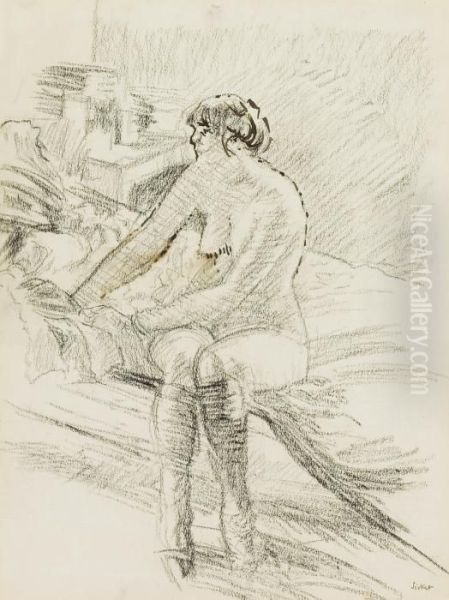 Seated Nude - view 1