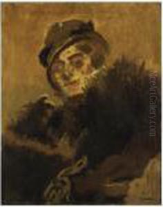 The Fur Boa: Marie by Walter Richard Sickert