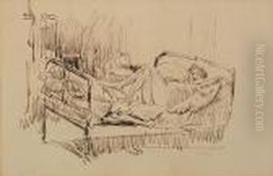 Woman In Bed by Walter Richard Sickert