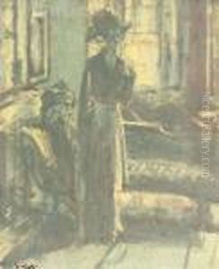 Two Ladies In An Interior by Walter Richard Sickert