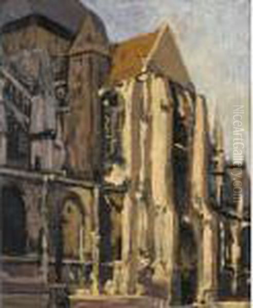 South Facade Of St Jacques Dieppe - view 1