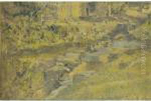 Rushford Mill Devon by Walter Richard Sickert