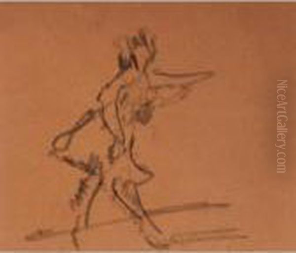 Study Of A Dancer - view 1