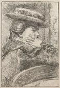 Little Sally Waters (the American Sailors Hat) (bromberg 126) by Walter Richard Sickert