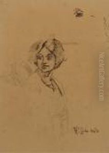 Head Of A Girl by Walter Richard Sickert