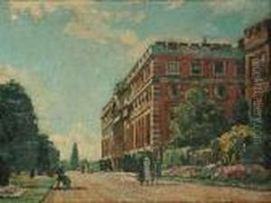 The Promenade, Hampton Court by Walter Richard Sickert