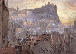 Edinburgh Castle from George IV Bridge