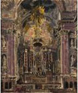 Gli Scalzi. The Church Of The Barefoot Friars by Walter Richard Sickert