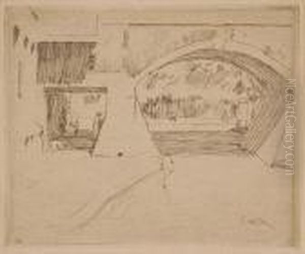 Archway Over Canal - view 1