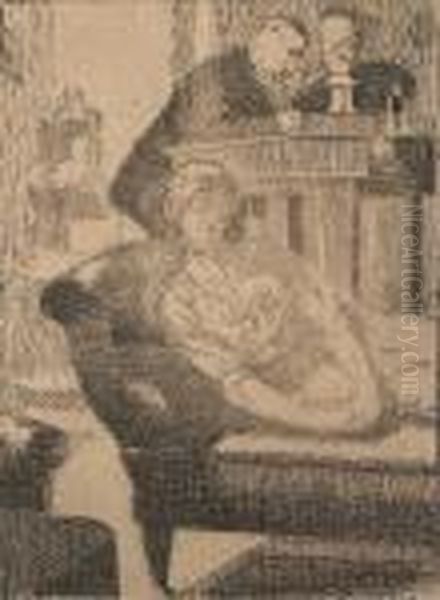 The Little Cheque (the Small Plate) (bromberg 169) - view 1
