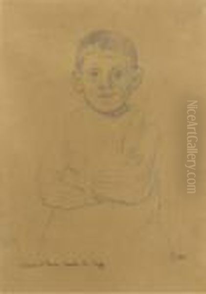 Portrait Of Maurice Villain - view 1