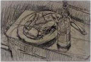 Still Life With Lobster by Walter Richard Sickert