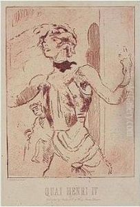 Dieppe, Quai Henri Iv (bromberg 167) by Walter Richard Sickert