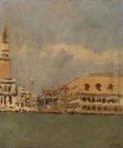 The Doge's Palace And Campanile, Venice by Walter Richard Sickert