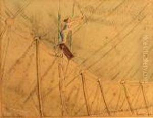 The Trapeze Artist - Mademoiselle Alexis by Walter Richard Sickert
