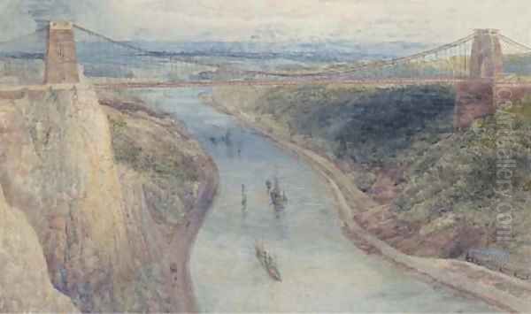 The Suspension Bridge at Bristol - view 1
