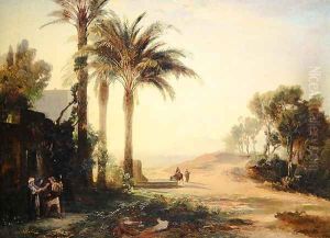 The Departure of the Man to Jericho Morning c.1856