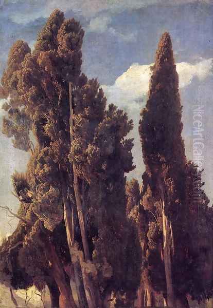 Cypresses - view 1