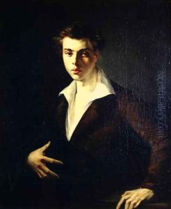 Self Portrait by Alexandre Francois Xavier Sigalon