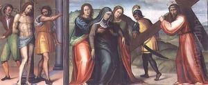 The Flagellation of Christ and The Road to Calvary by Giovanni Antonio Sogliani
