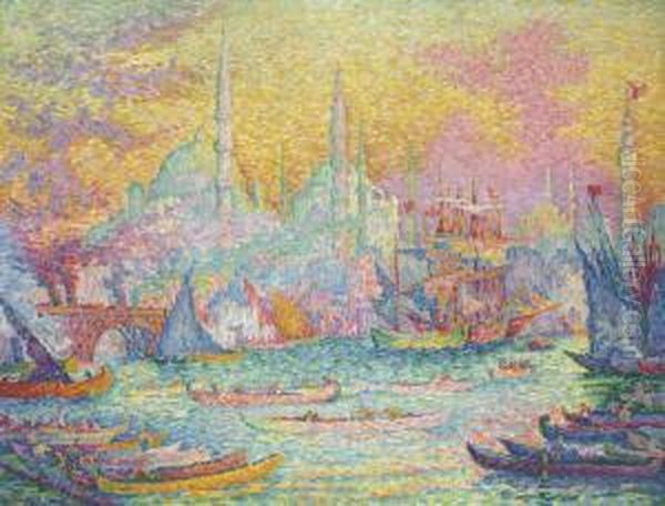 La Corne D'or, Constantinople - view 1
