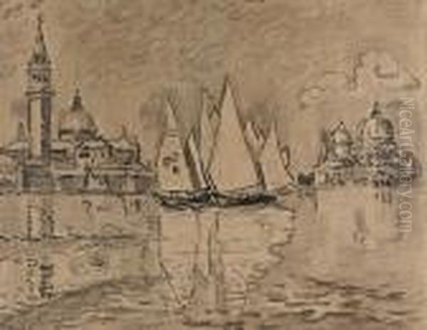 Etude Pour 'venise. Matin - Recto - view 1