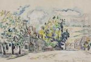 Le Petit Andely by Paul Signac