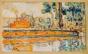 Riviere by Paul Signac