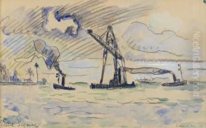 Le Port De Lorient by Paul Signac