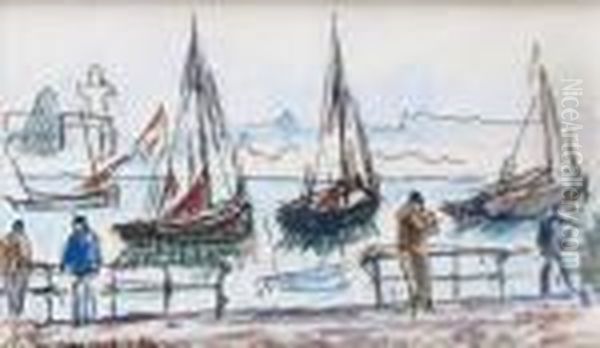 Bateaux De Peche Dans Le Port - view 1