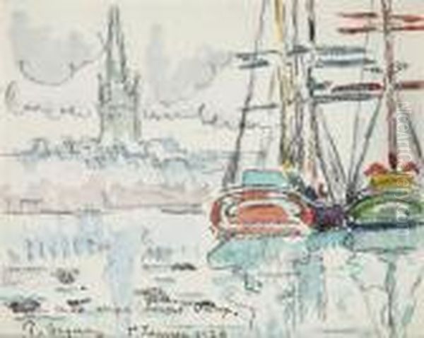 Voiliers Au Port - view 1