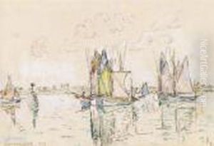 Port De Concarneau by Paul Signac