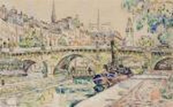 Le Pont-neuf, Paris - view 1