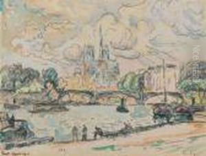 Quai D'austerlitz by Paul Signac