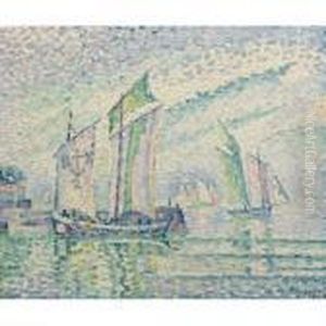 Le Chenal De La Rochelle by Paul Signac