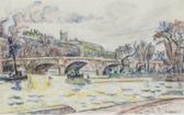 Le Pont Neuf A Paris - view 1