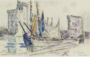 Port De La Rochelle by Paul Signac