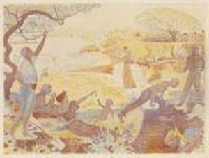 Au Temps D'harmonie by Paul Signac