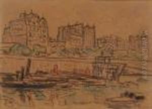 Le Pont Du Carrousel by Paul Signac