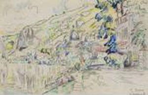 Les Andelys by Paul Signac