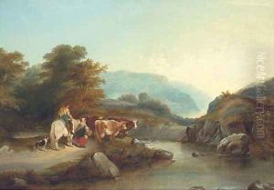 A hesitation before crossing by George Shalders