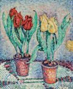 Fleurs by Paul Signac