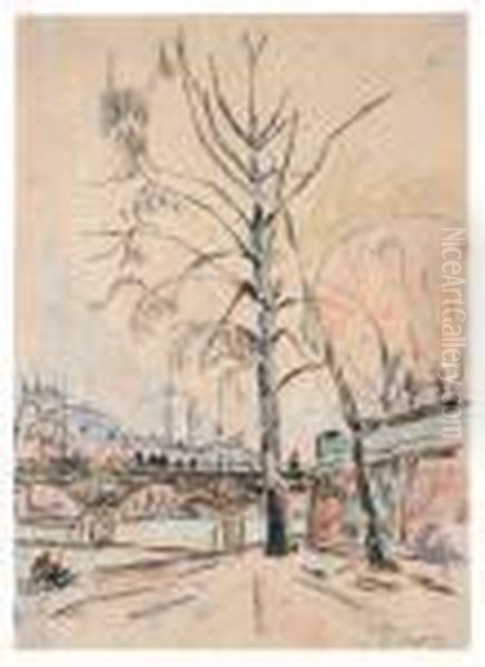Le Pont Des Arts, Paris - view 1