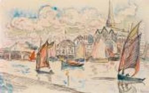 Hafenansicht by Paul Signac