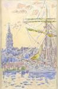 Saint-malo by Paul Signac