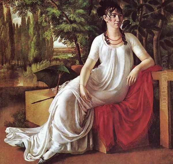Portrait of Wilhelmine Cotta 1802 - view 1