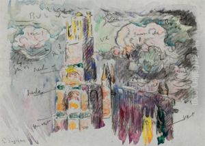 Mouvement Des Nuages by Paul Signac