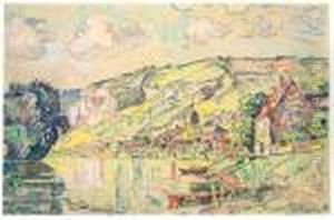 Les Andelys by Paul Signac