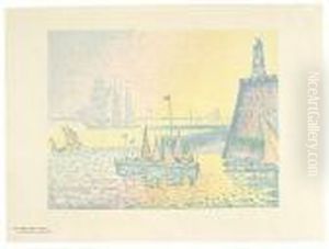 Le Soir. by Paul Signac