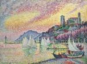 Vieux Port De Cannes by Paul Signac